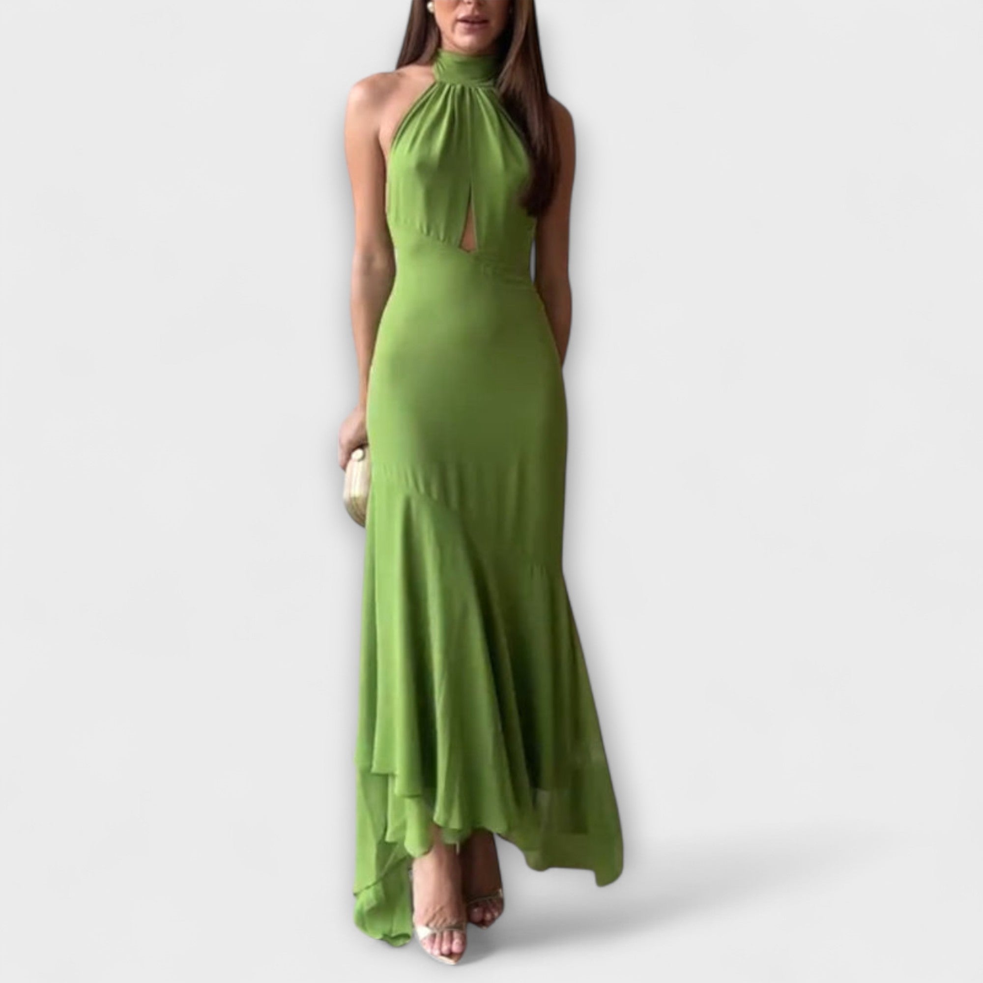 Elodie - Chic asymmetrische maxi-jurk