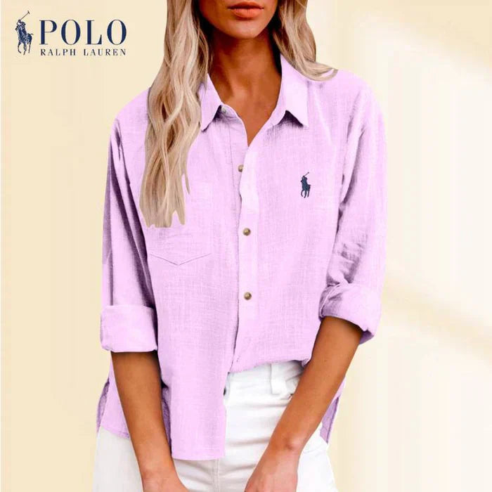 ᏒᎪᏞᏢᎻ ᏞᎪՍᏒЕΝ – Camisa Polo para Mujer