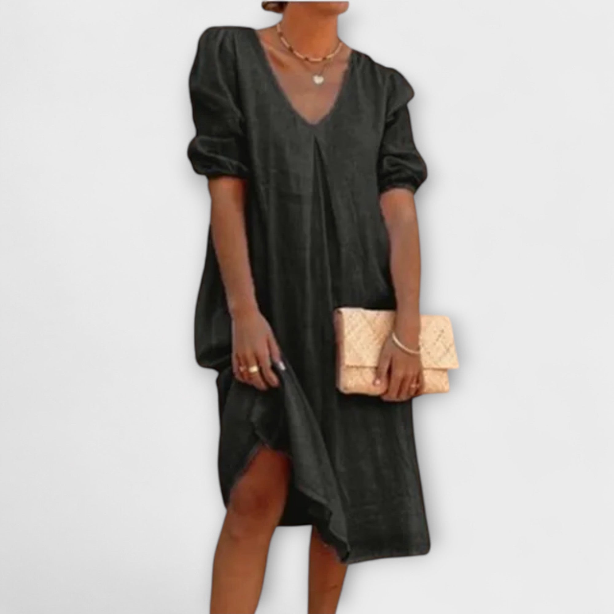 Fanny - Elegante vestito estivo con dettagli all'uncinetto