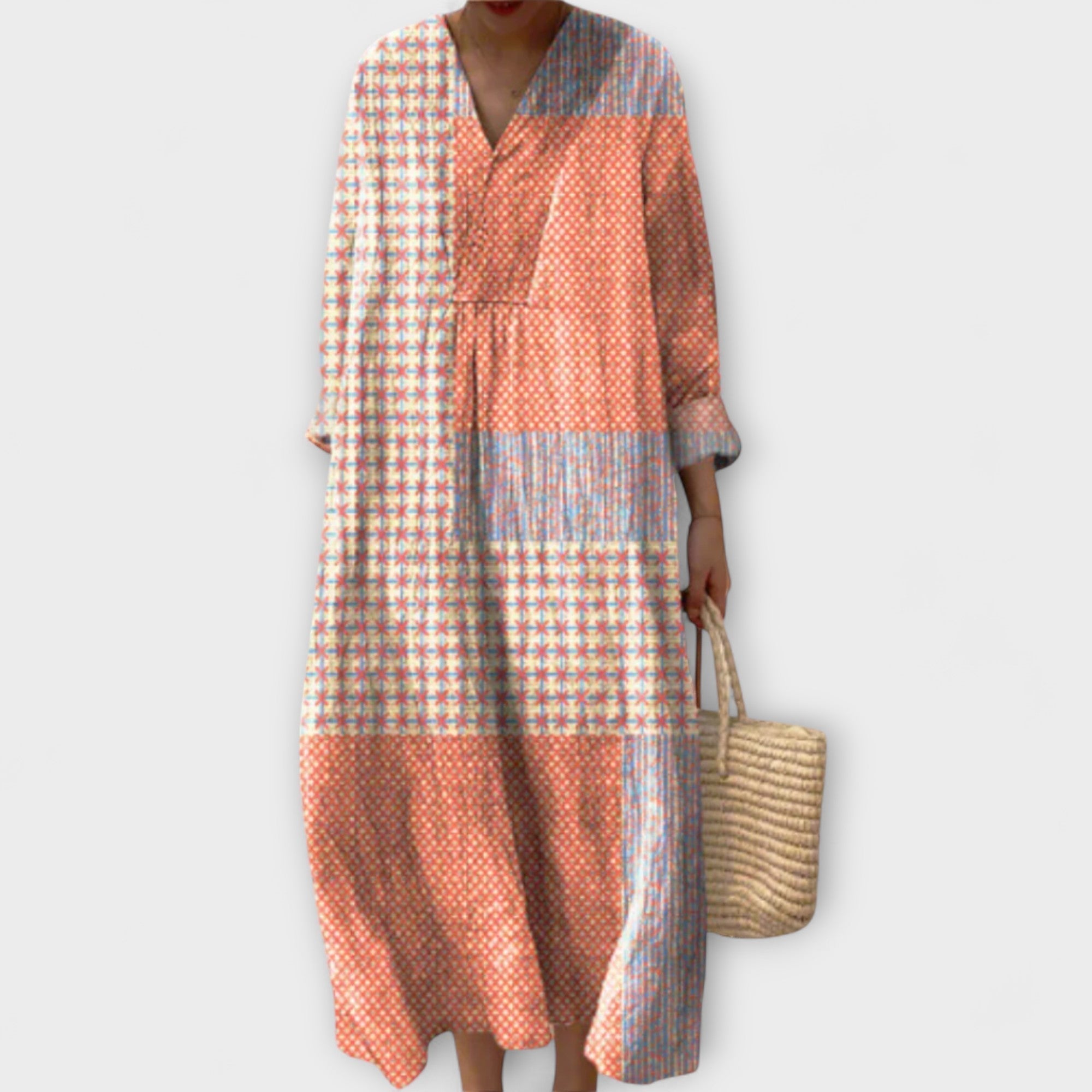 Bethany - Elegant klänning med geometrisk design