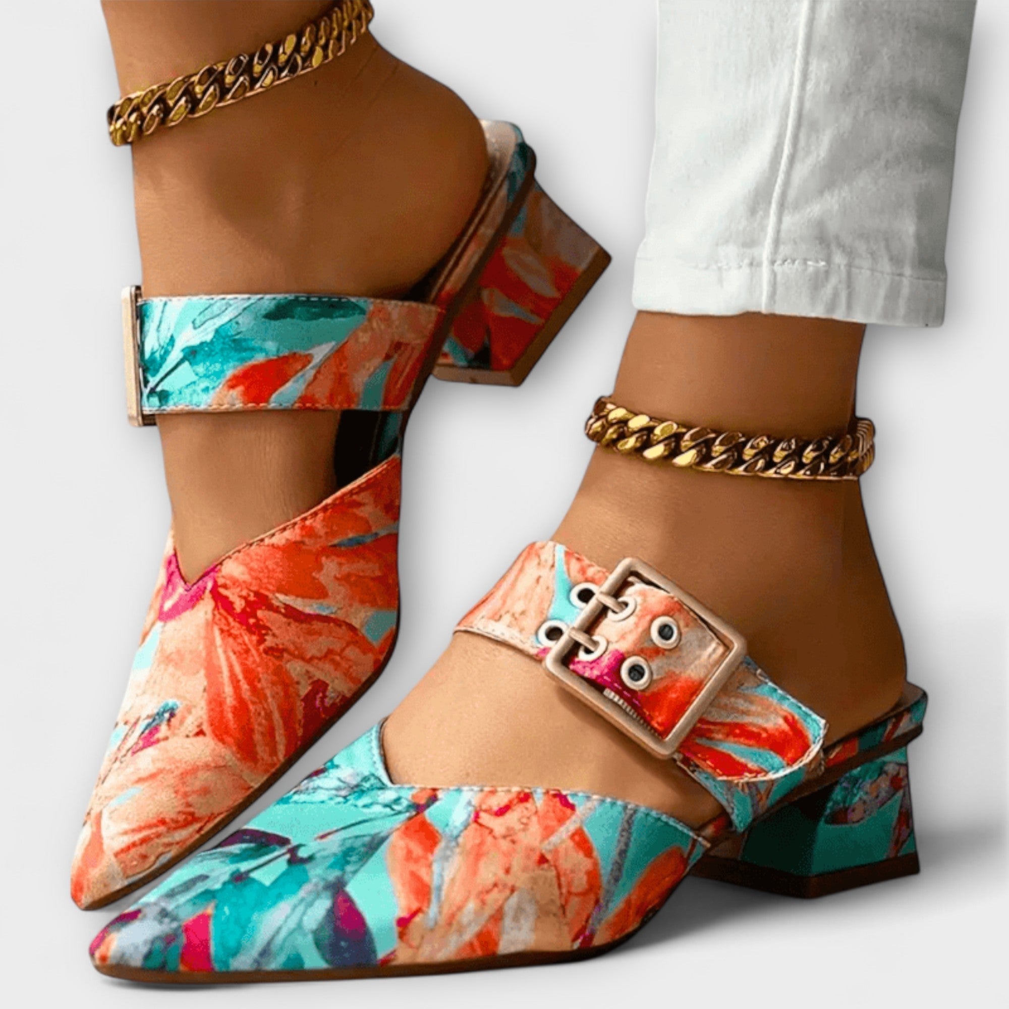 Eleanor - Wygodne ortopedyczne damskie buty na obcasie