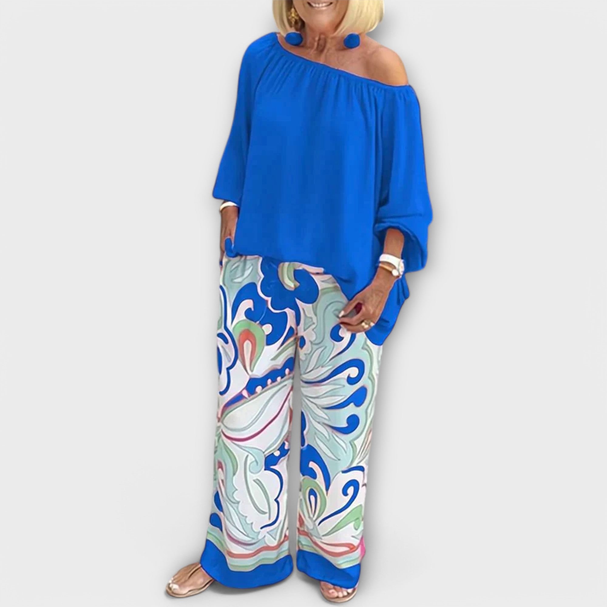 Yesenia - Conjunto casual de dos piezas