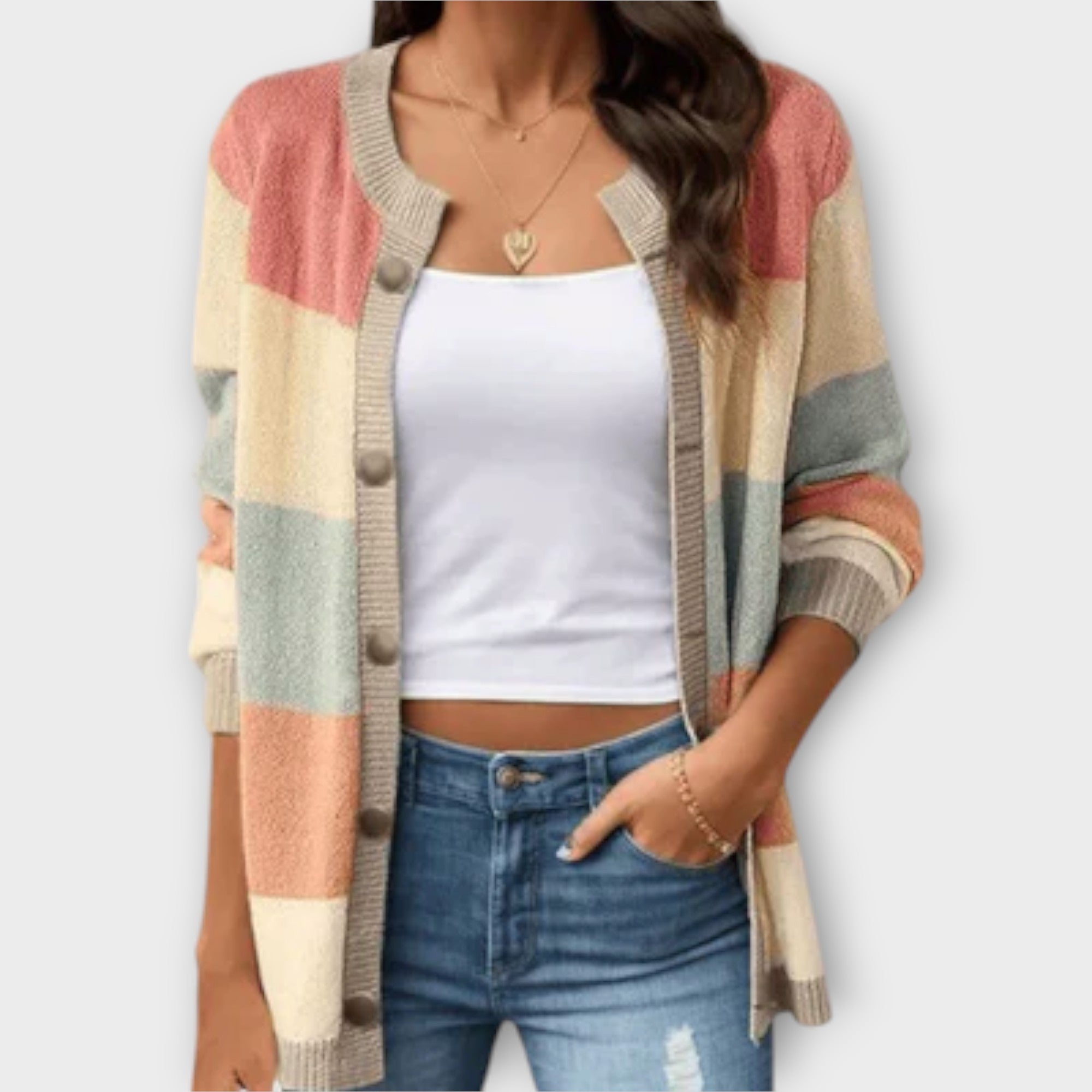 Lottenia - Stripete Cardigan