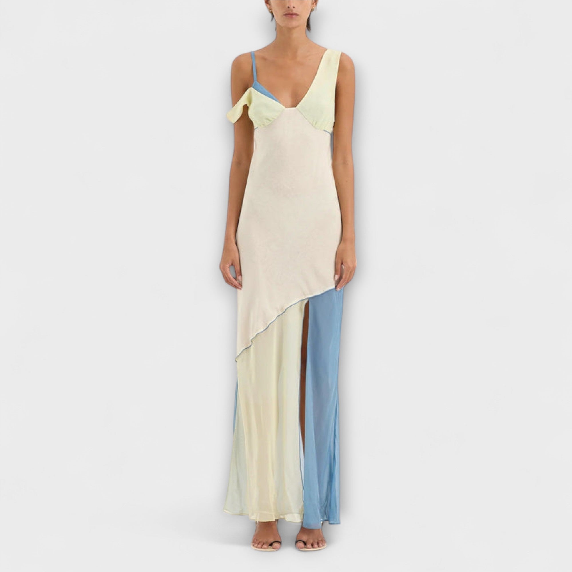 Alora - Sukienka Thames Midi z detalem łączenia