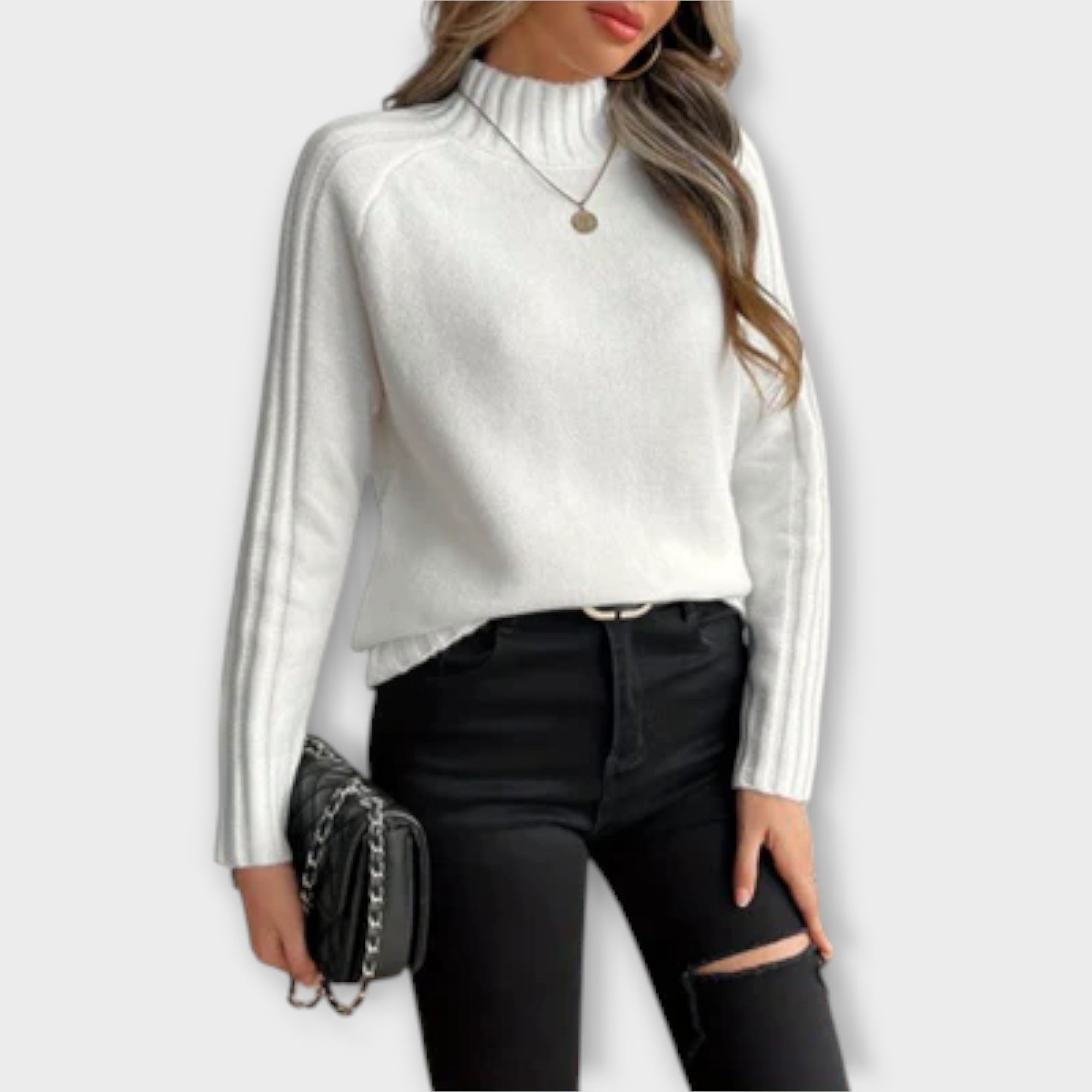 Hannah - Elegant strikket sweater