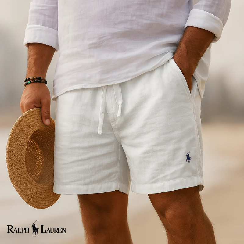 RALPH LAUREN - Leinen Shorts