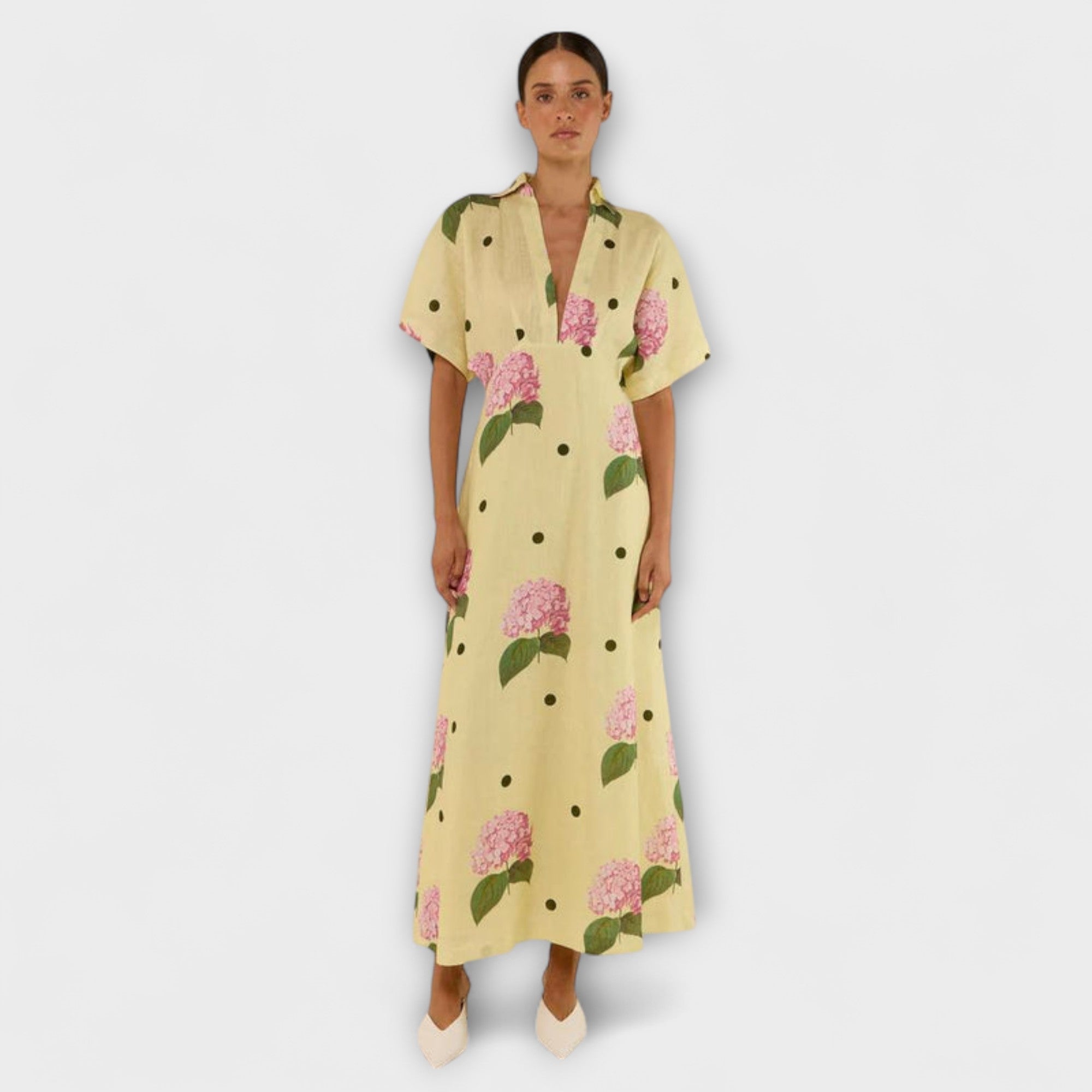 Kayla - Vestido Longo e Fluido