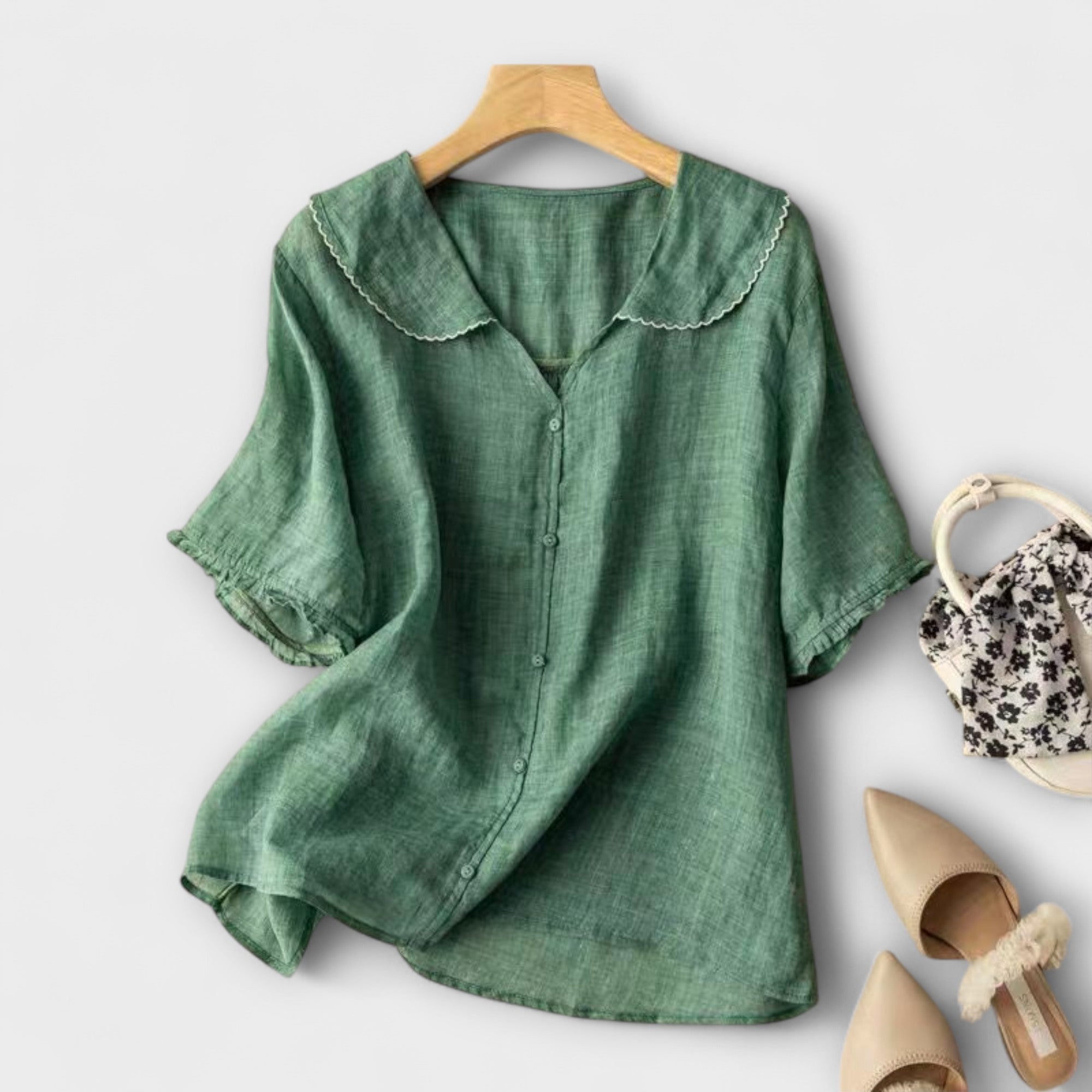 Brenda - Camisa de lino