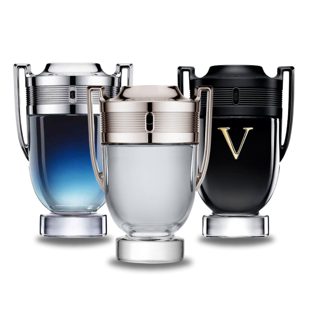3 Geurcombinaties – Invictus Legend, Invictus en Invictus Victory Elixir van Paco Rabanne