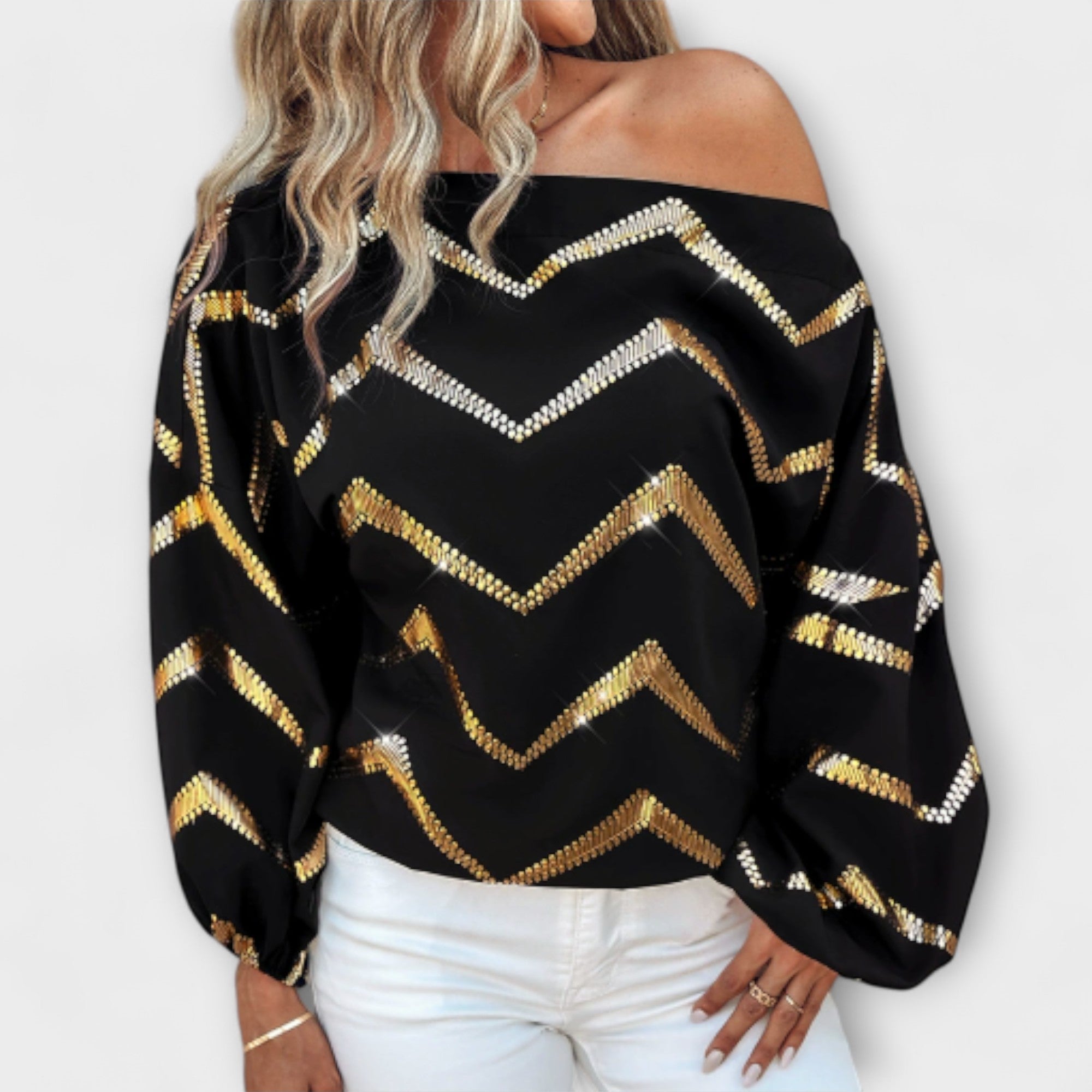 Bianca - Elegant vårblus