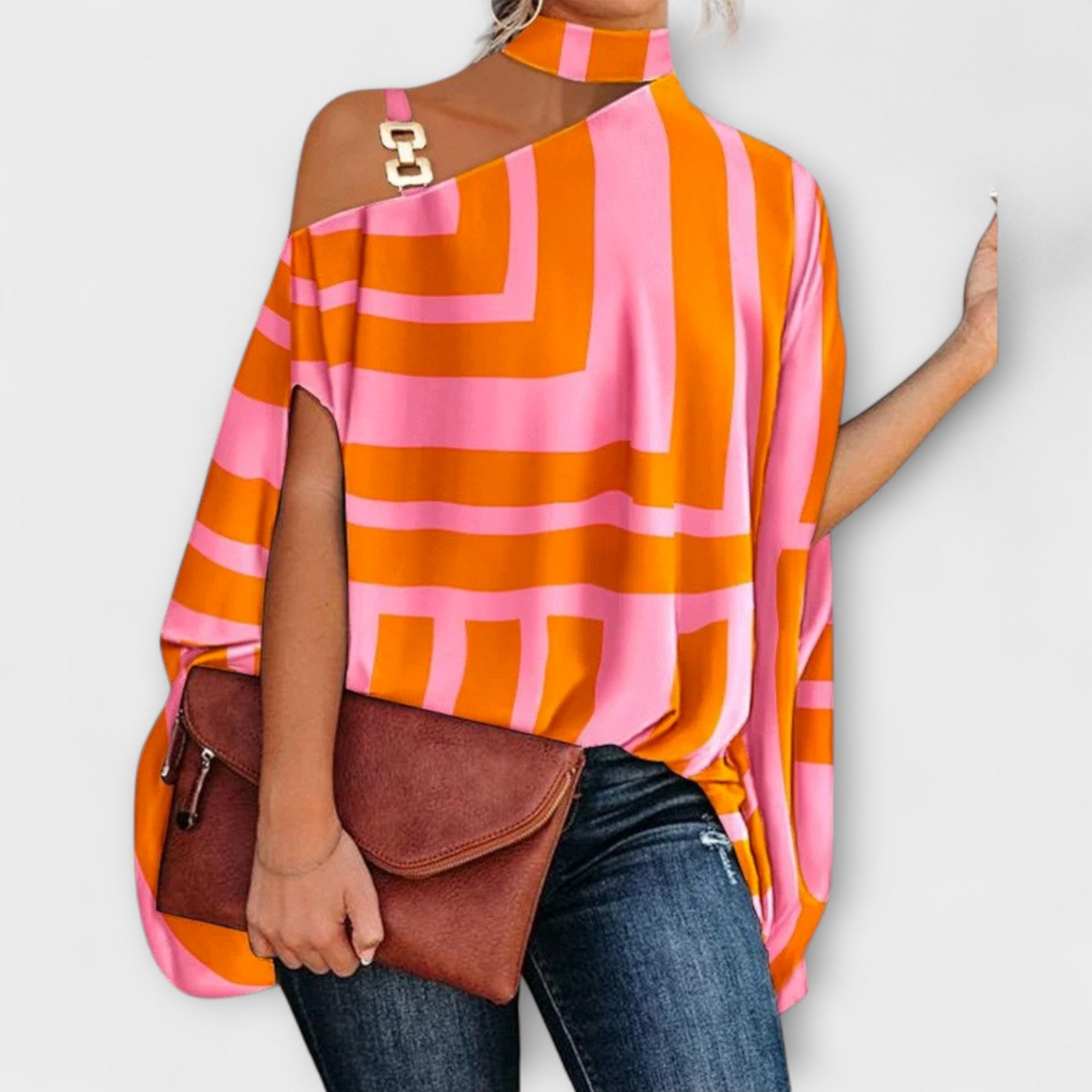 Off-shoulder blouse voor dames